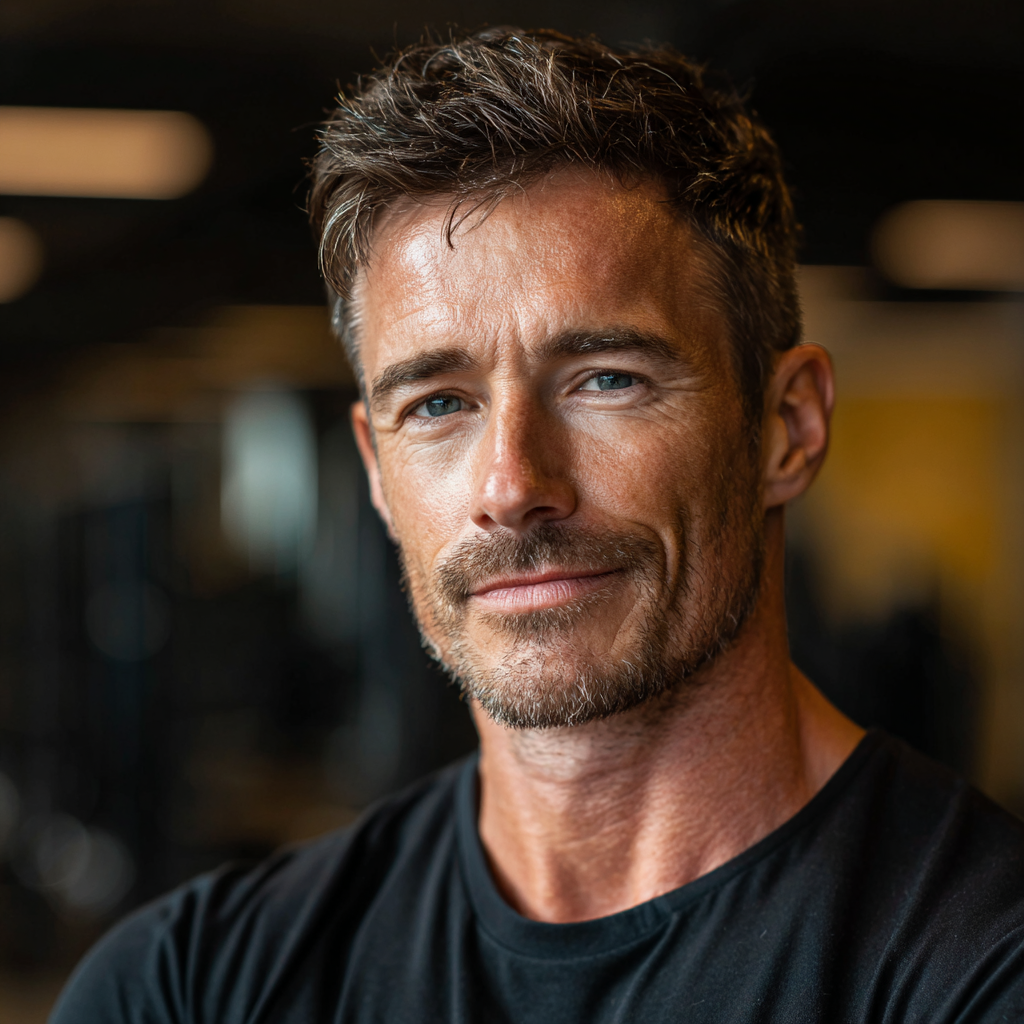 Fitness konzultace s klientem v moderním prostředí