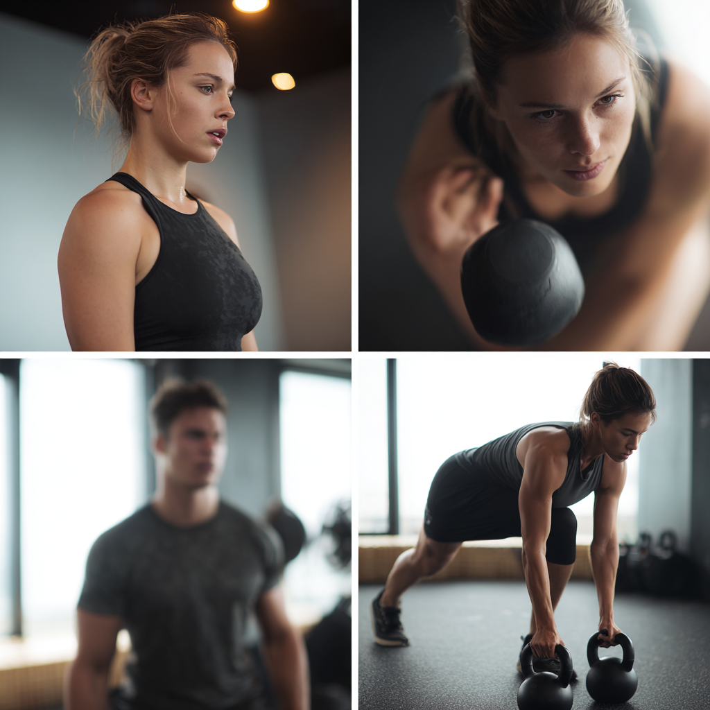 Motivující atmosféra moderního fitness centra